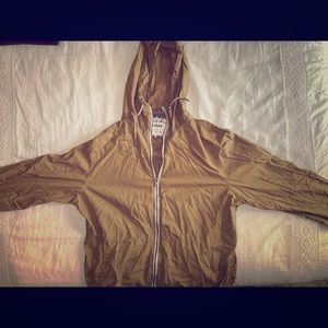 Denim & flower Men’s zip up jacket